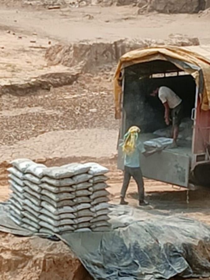 Sand Bag Filing Process